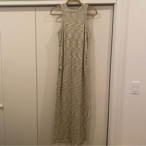 Oldnavy Green high neck ribbed maternity dress